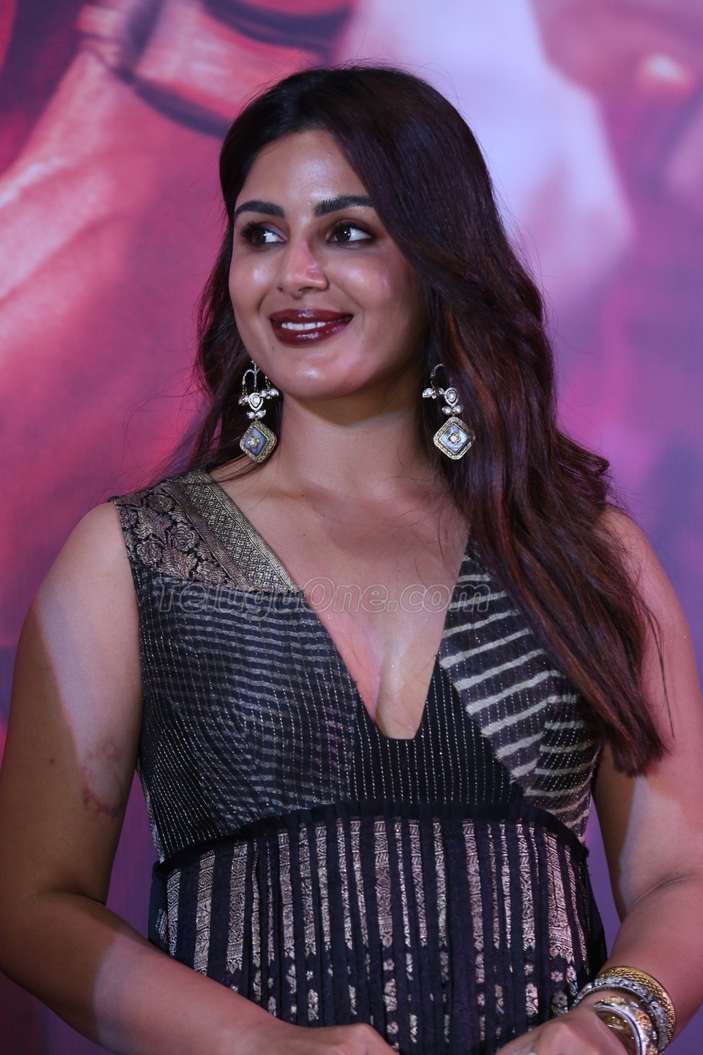 Samyuktha Menon at Swayambhu Teaser Launch